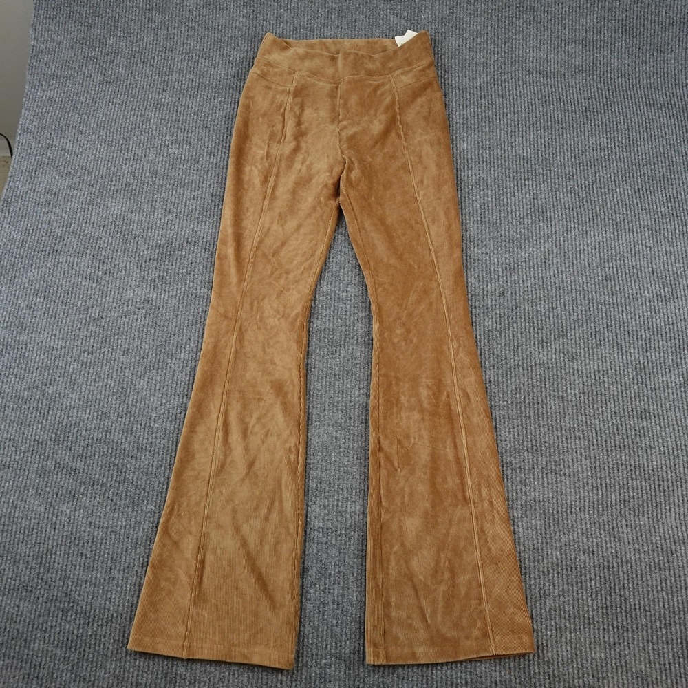 OFFLINE By Aerie Corduroy Pants Womens Medium Brown Bootcut High Rise 070-0449